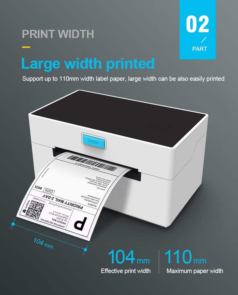 Factory thermal label printer