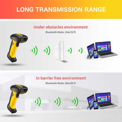 NETUM NT-1202W Industrial Barcode Reader, DPM,QR Code and Data Matrix Barcode Scanner