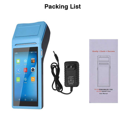 NETUM PDA Android POS Terminal Receipt Printer Handheld Bluetooth WiFi 3G NFC Data Collector Portable Barcode Scanner All-in-One