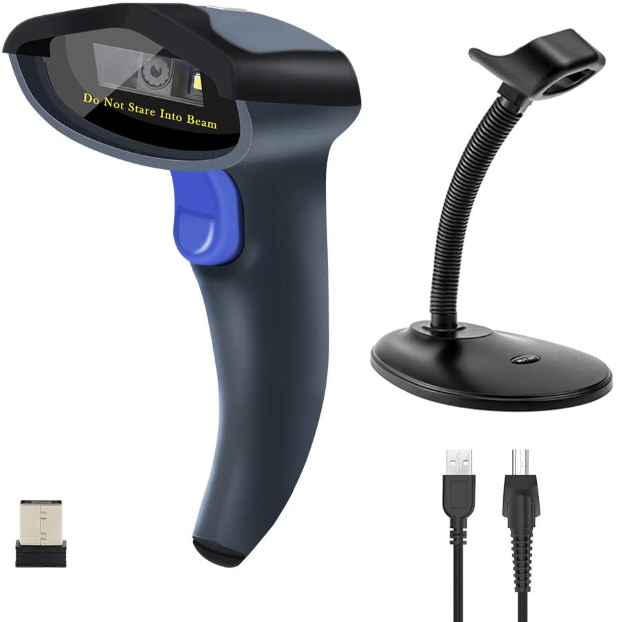 NETUM W6-X Bluetooth- und kabelloser CCD-Barcodescanner, Bild-1D-Barcodeleser 