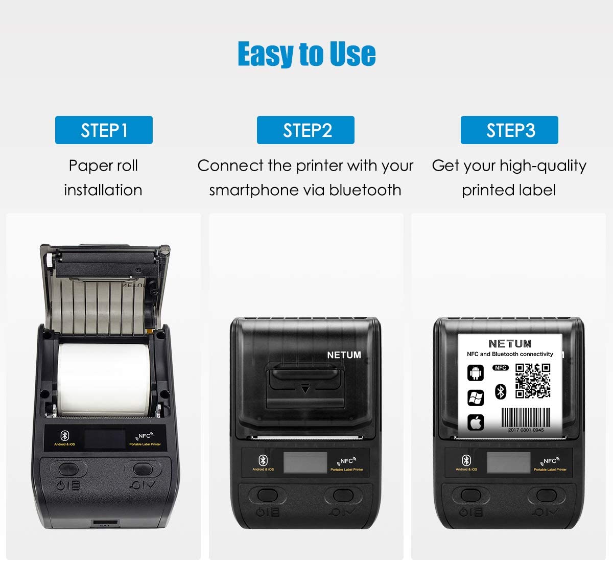 Netum Label Maker Printer good