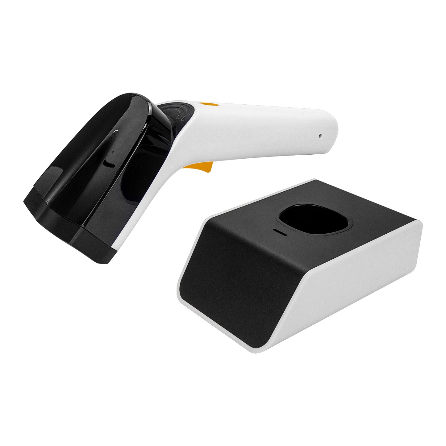 NETUM Wireless Wi-Fi 2D-Barcode-Scanner, Verbindung mit TCP-UDP-Netzwerkprotokollen, Freisprech-Barcode-Leser mit automatischer Erkennung, 1D 2D QR pdf417 Scan-Pistole, geeignet für Inventar, POS-Industrie – DS2800