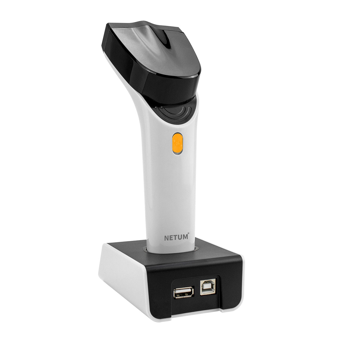 NETUM Wireless Wi-Fi 2D-Barcode-Scanner, Verbindung mit TCP-UDP-Netzwerkprotokollen, Freisprech-Barcode-Leser mit automatischer Erkennung, 1D 2D QR pdf417 Scan-Pistole, geeignet für Inventar, POS-Industrie – DS2800